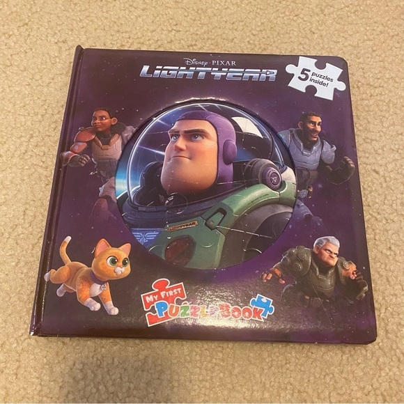 Disney Other - Disney Pixar Lightyear - My First Puzzle Book